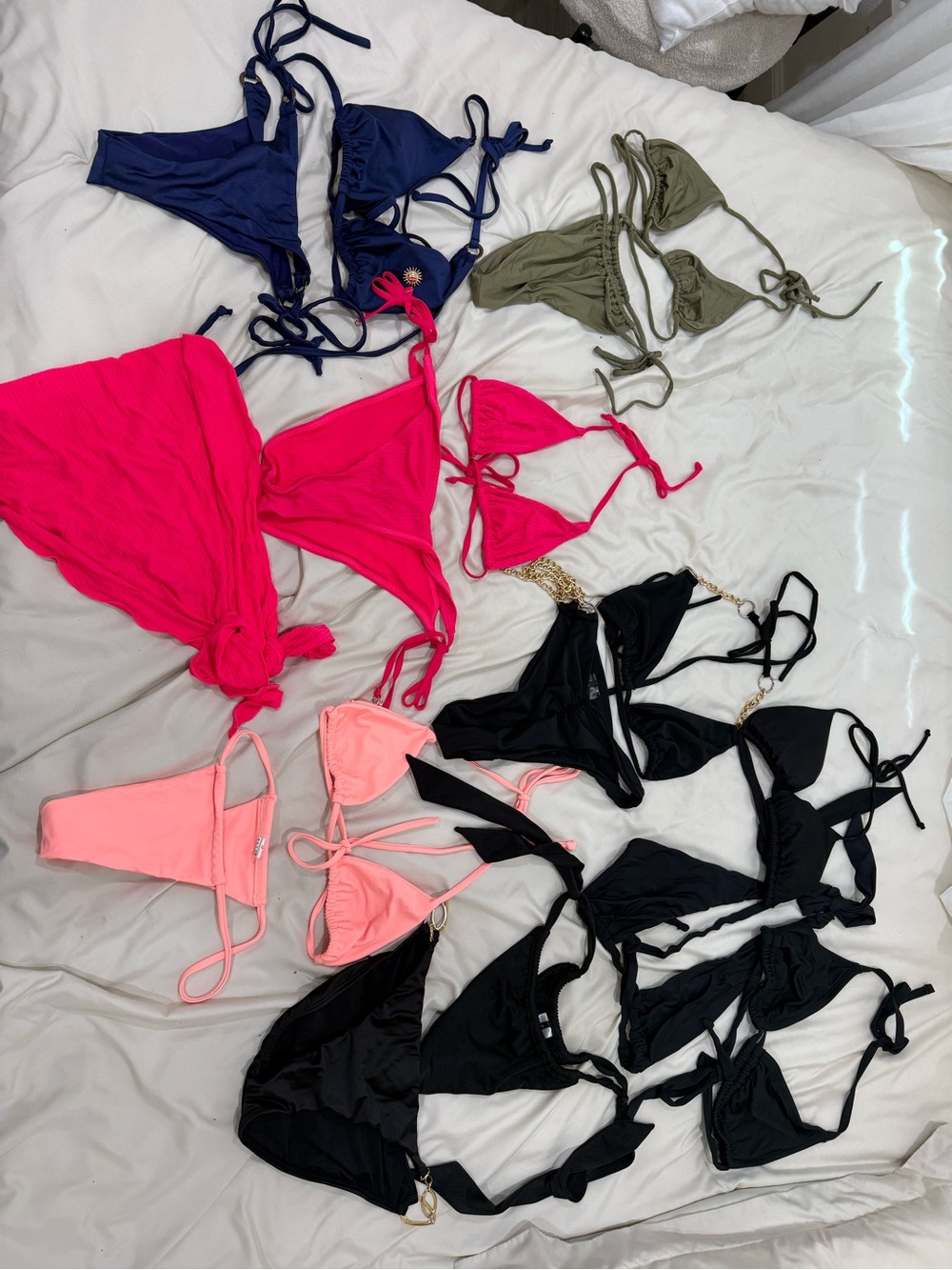 Women’s Bikini Bundle Lot | 8+ Swim Pieces/Sets | XS/S/M